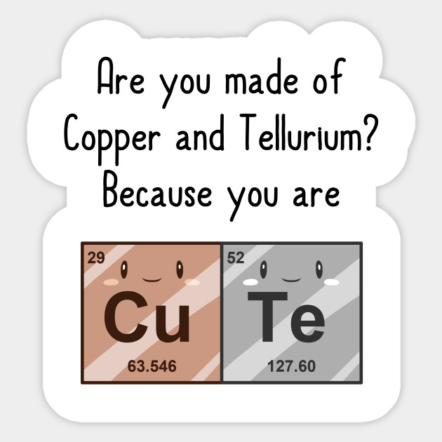 You're CuTe Cute Sticker TeePublic